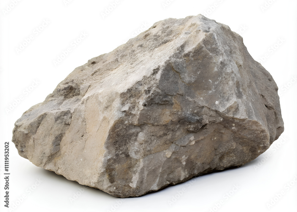 Natural Rock on isolated white background, Clipping path Natural Rock on isolated white background, Clipping path