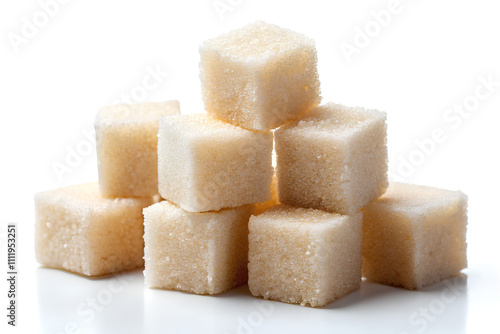 Sugar isolated on a white background