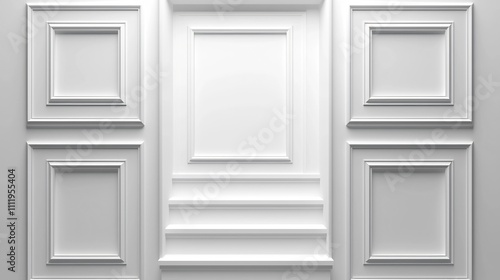 Elegant Minimalist Wooden Wall Panels in Modern Interior Design