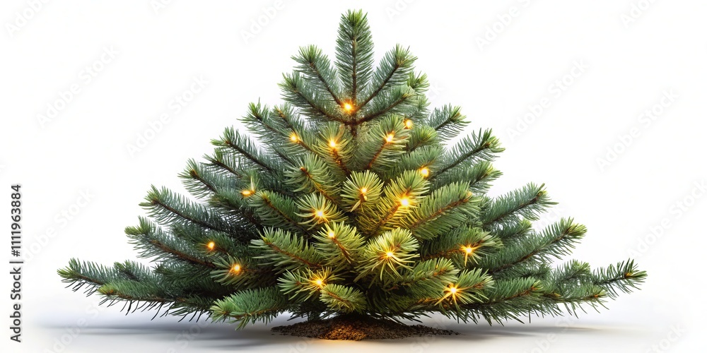 Isolated Fir Tree on White Background Captured in Stunning Night Photography, Perfect for Seasonal and Nature-Themed Projects, Highlighting the Beauty of Winter Landscapes Isolated Fir Tree on White Background Captured in Stunning Night Photography, Perfect for Seasonal and Nature-Themed Projects, Highlighting the Beauty of Winter Landscapes