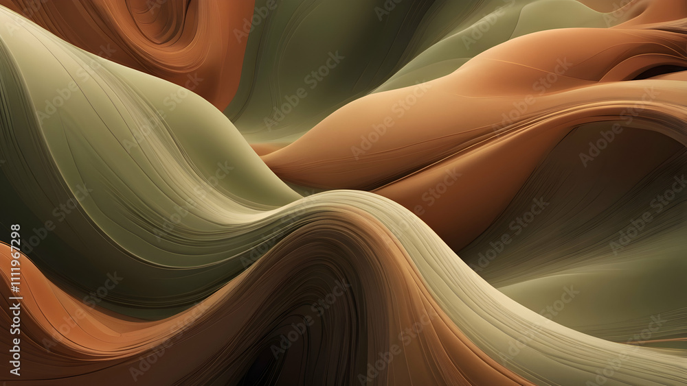 Abstract Earthy Background with Fuzzy Textures, Geometric Lines, mixing Olive Green, Burnt Sienna, Sand Beige. Use in graphic design Abstract Earthy Background with Fuzzy Textures, Geometric Lines, mixing Olive Green, Burnt Sienna, Sand Beige. Use in graphic design