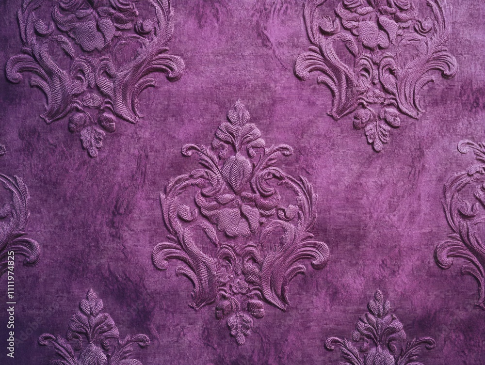 Purple wall with pattern Purple wall with pattern