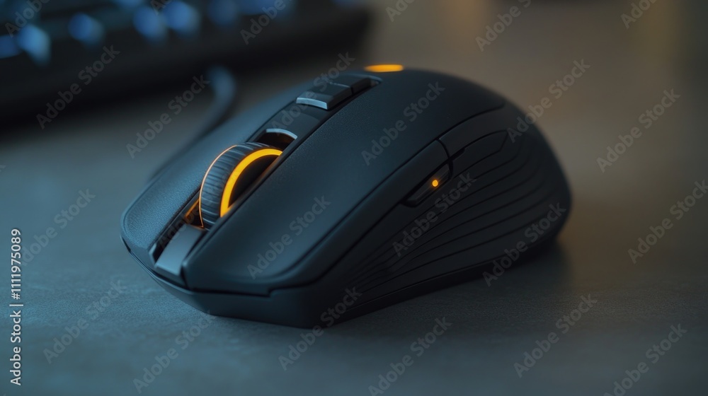 Computer Mouse Close-Up Computer Mouse Close-Up