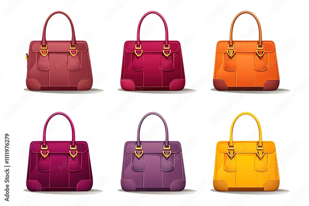 Illustration of the different bag designs on a white background
Illustration of the different bag designs on a white background