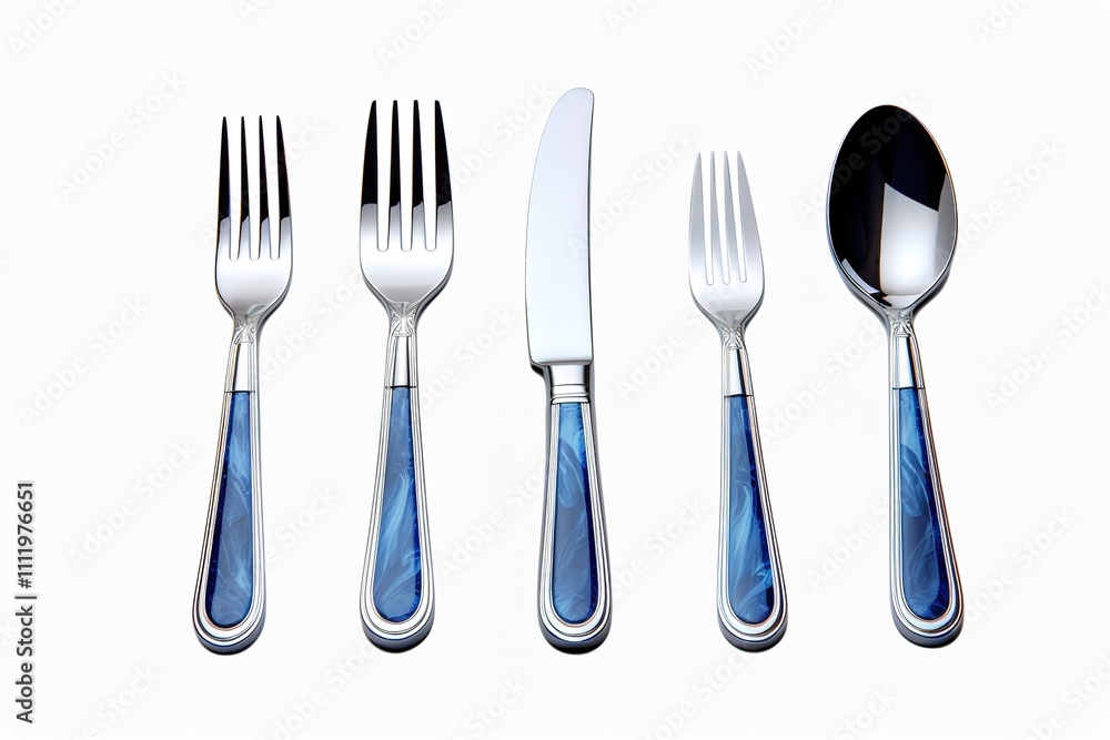 Blue baby cutlery isolated on white
Blue baby cutlery isolated on white