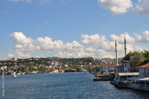 Beautiful Istanbul Bosphorus view. Istanbul cityscape.