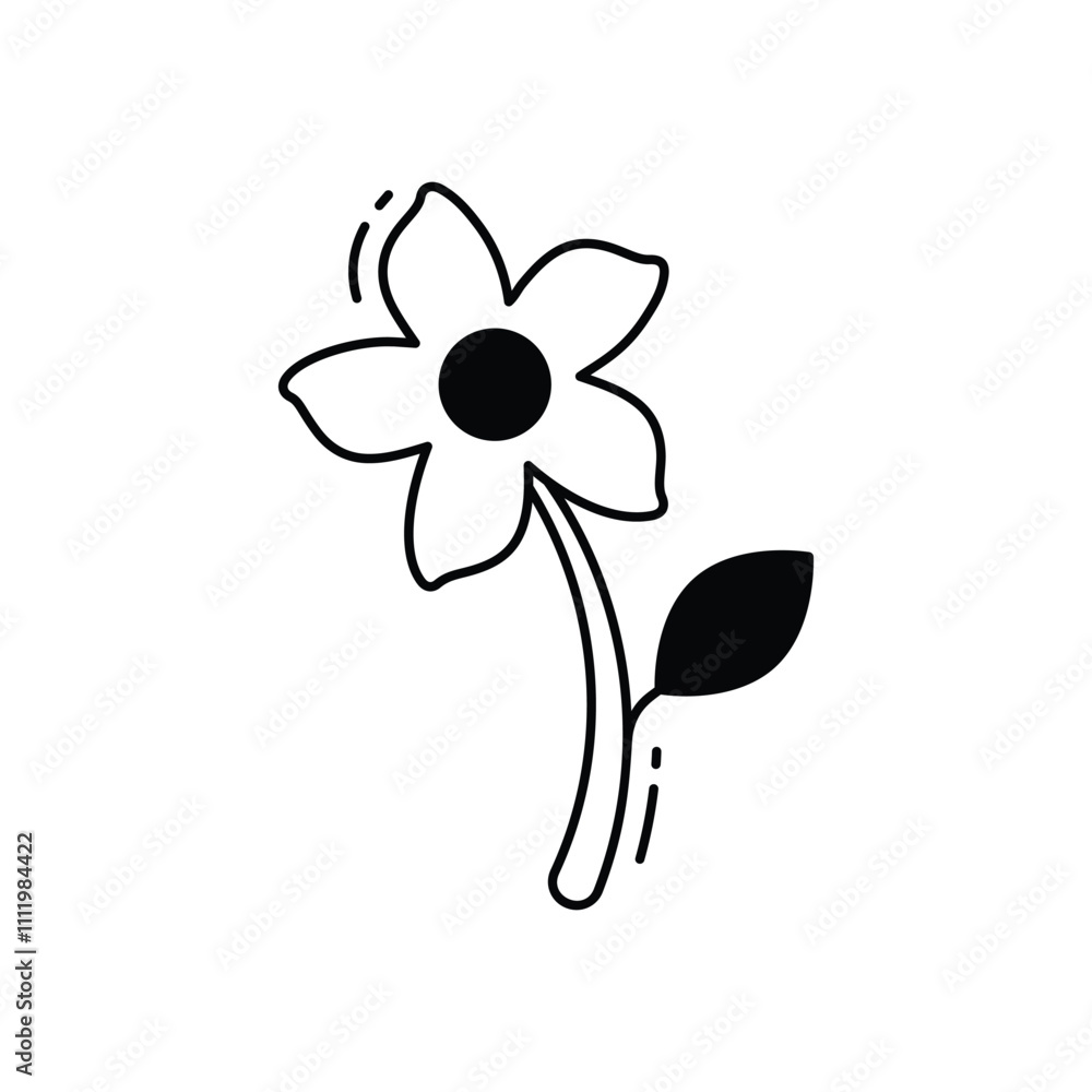 Jasmine vector icon