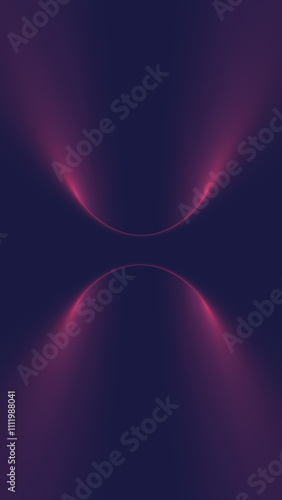 3D illustration for phone wallpaper, vertical template for social network