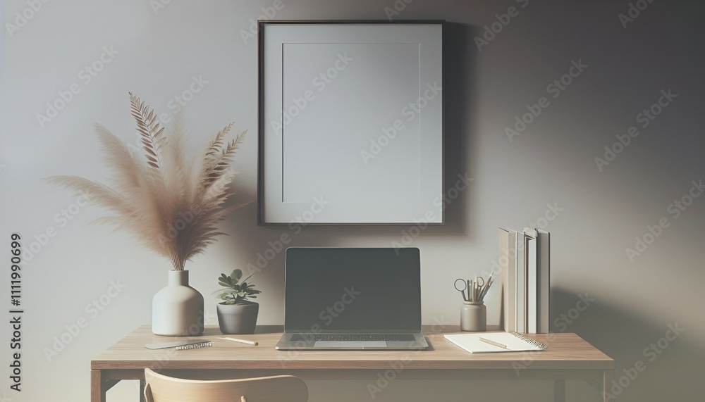 Frame mockup, ISO A paper size. Living room wall poster mockup. Interior mockup with house background. Modern interior design. 3D render. Modern Minimalist Frame and Blank Poster Background Design Frame mockup, ISO A paper size. Living room wall poster mockup. Interior mockup with house background. Modern interior design. 3D render. Modern Minimalist Frame and Blank Poster Background Design