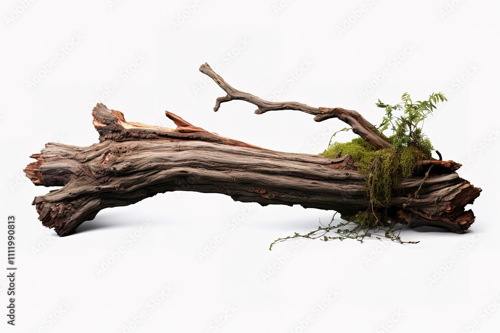 Fototapeta premium Dry branches, twigs isolated on white background 