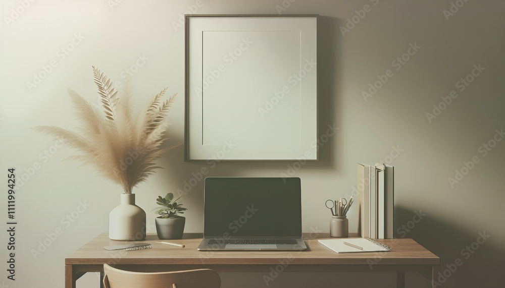 Frame mockup, ISO A paper size. Living room wall poster mockup. Interior mockup with house background. Modern interior design. 3D render. Modern Minimalist Frame and Blank Poster Background Design Frame mockup, ISO A paper size. Living room wall poster mockup. Interior mockup with house background. Modern interior design. 3D render. Modern Minimalist Frame and Blank Poster Background Design