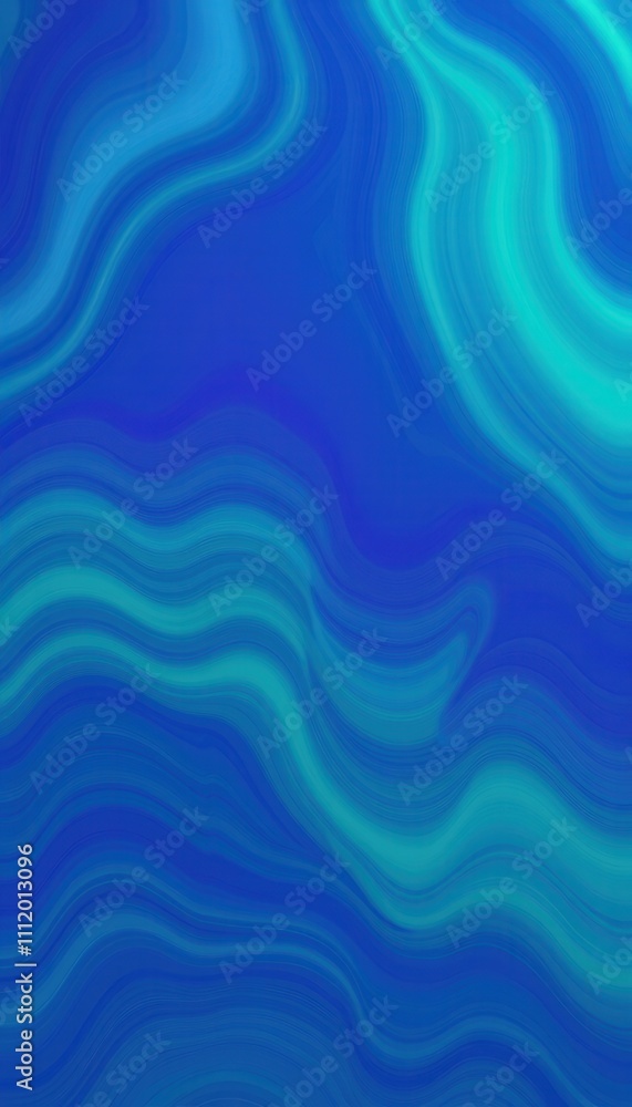 Fototapeta premium Abstract Aurora Borealis Flow with Bright Gradient Colors