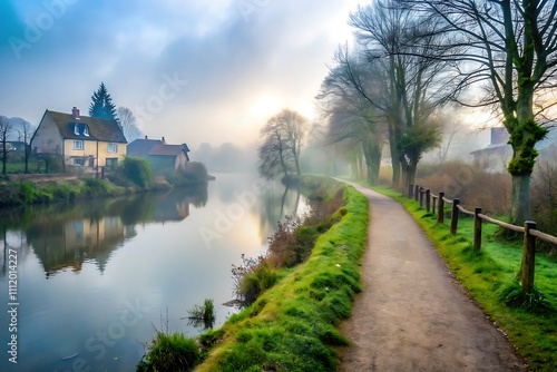 Wallpaper Mural collection of creative and unique background images captures the serene beauty of fog in nature, bustling cities, and tranquil villages. Featuring soft, misty textures, and atmospheric details, these  Torontodigital.ca