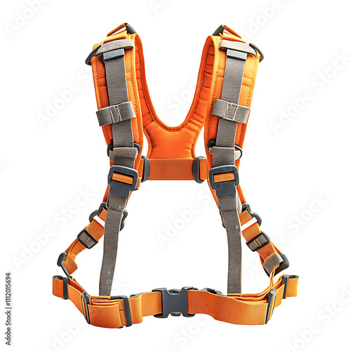 Climbing Harness isolated on transparent background.