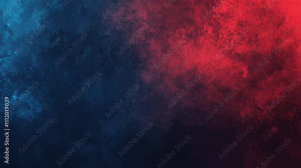 Dark red blue gradient shiny abstract background with space. Twinkling glow stars effect. Like outer space, night sky, universe. Rusty, rough surface, grain Dark red blue gradient shiny abstract background with space. Twinkling glow stars effect. Like outer space, night sky, universe. Rusty, rough surface, grain