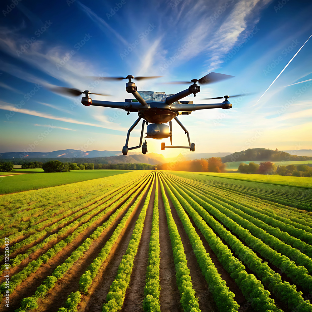 Autonomous Drone Enhances Crop Monitoring with Advanced Sensors and Robotic Precision Autonomous Drone Enhances Crop Monitoring with Advanced Sensors and Robotic Precision