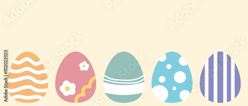 カラフルなイースターエッグの背景素材
colorful easter egg background material