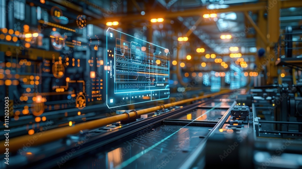 A future rendering of a smart industrial waste-to-energy plant, where automation and workers work together to convert waste into clean energy. A future rendering of a smart industrial waste-to-energy plant, where automation and workers work together to convert waste into clean energy.