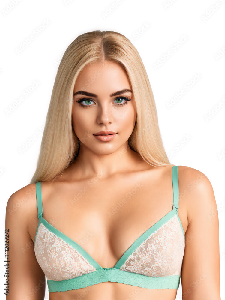Breathable cotton bralette with adjustable straps and a soft band under the bust, designed for all-day wear and comfort. Model Breathable cotton bralette with adjustable straps and a soft band under the bust, designed for all-day wear and comfort. Model