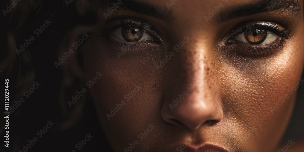 portrait of a girl close-up Generative AI portrait of a girl close-up Generative AI