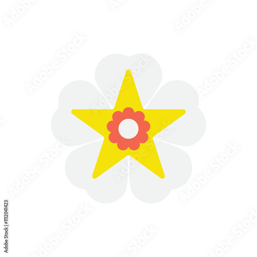 Morning glory vector icon
