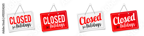 Closed for holidays