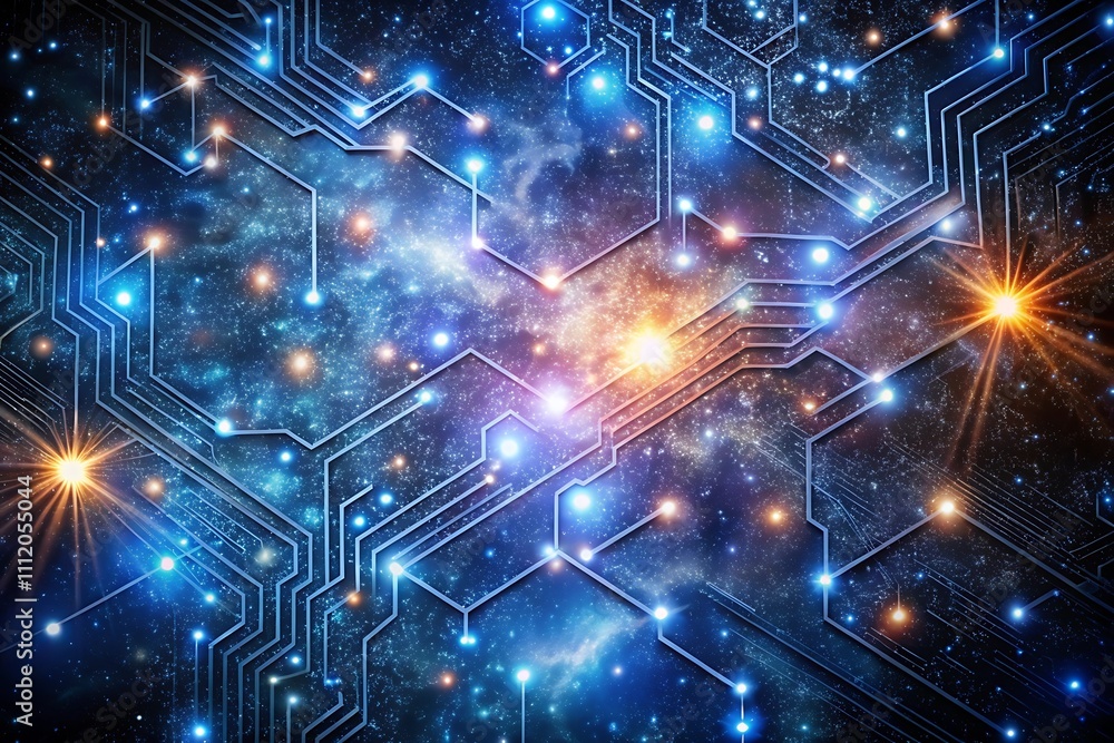 technological background features a sleek, futuristic design with abstract tech elements, including circuits, grids, and glowing patterns technological background features a sleek, futuristic design with abstract tech elements, including circuits, grids, and glowing patterns