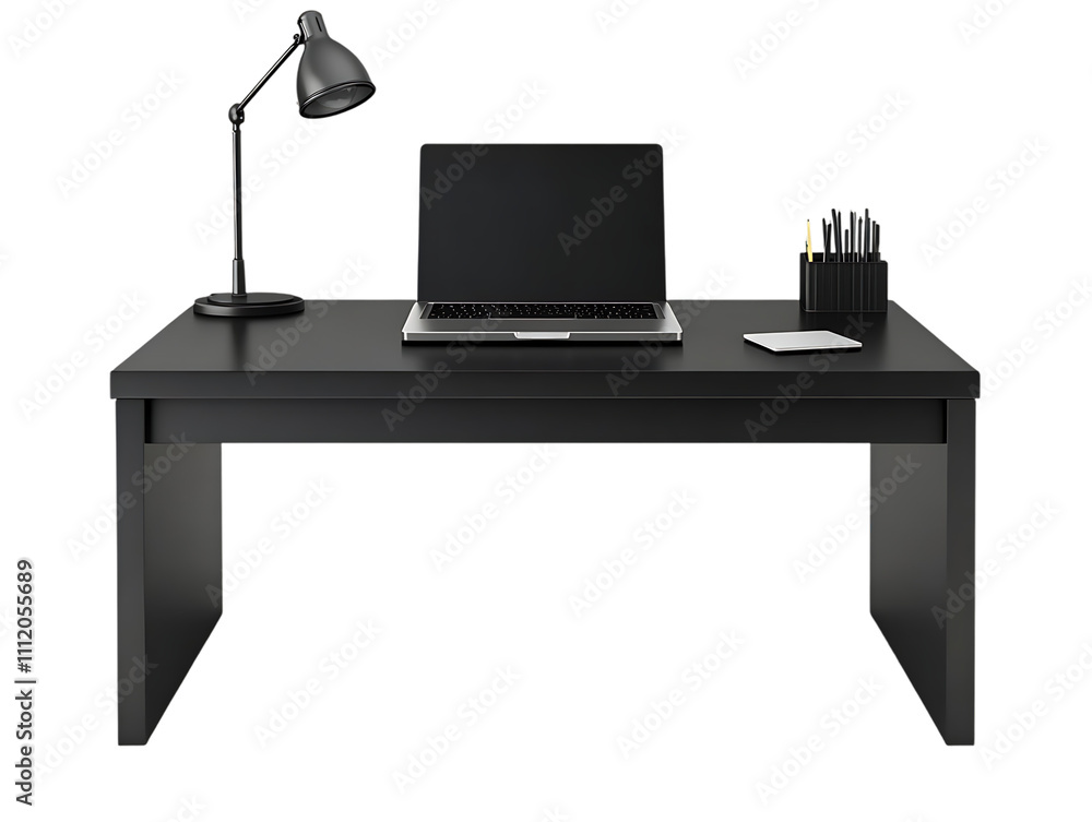 desk with laptop desk with laptop