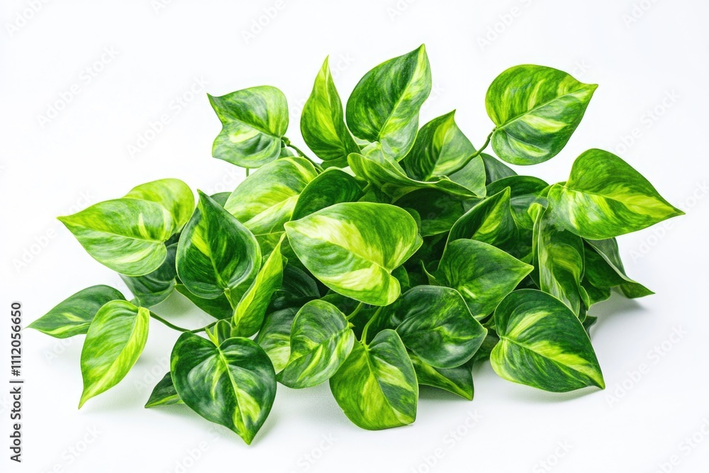 Obraz premium White plants on white surface