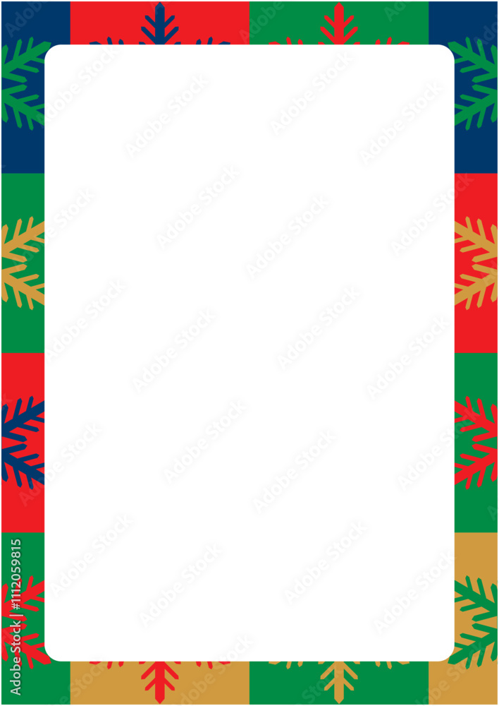 Obraz premium クリスマスをイメージしたシンプルな背景イラスト