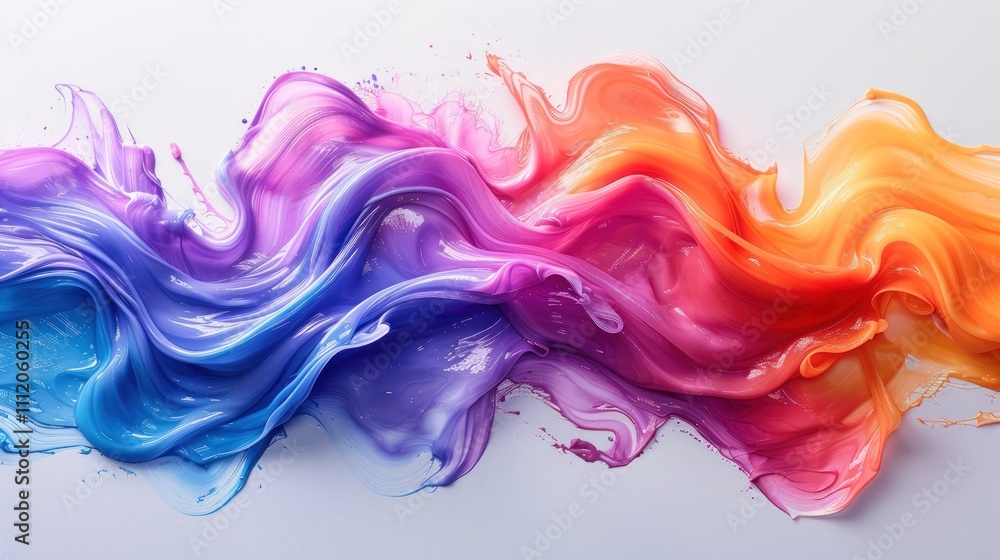 Abstract Paint Swirl Abstract Paint Swirl