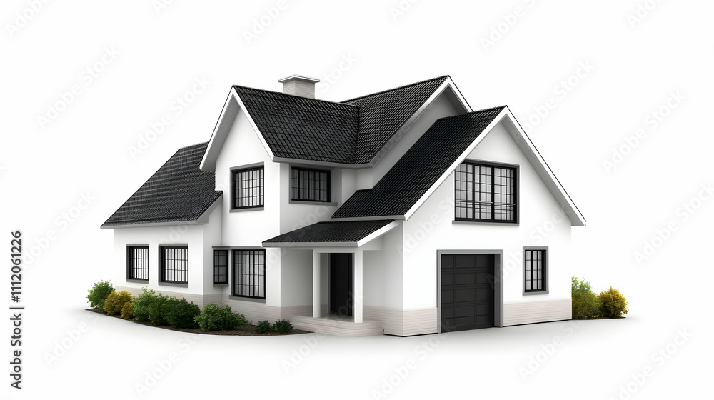 Modern House 3D Model Modern House 3D Model