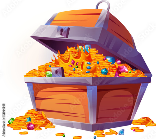 Cuadro en lienzo Coffer Treasure