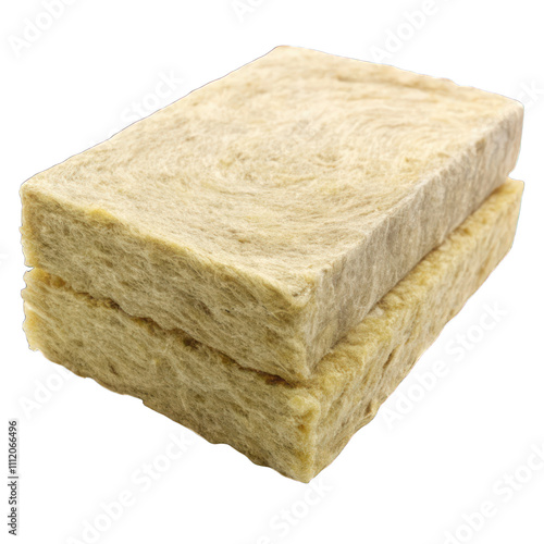 Construction wool isolated on transparent background