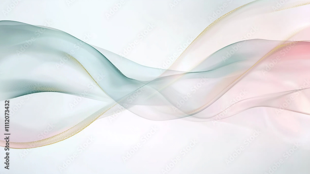 meditative abstract image, with soft, flowing lines and a calming color palette. meditative abstract image, with soft, flowing lines and a calming color palette.