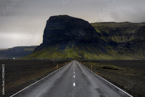 Photography Road to the mountains