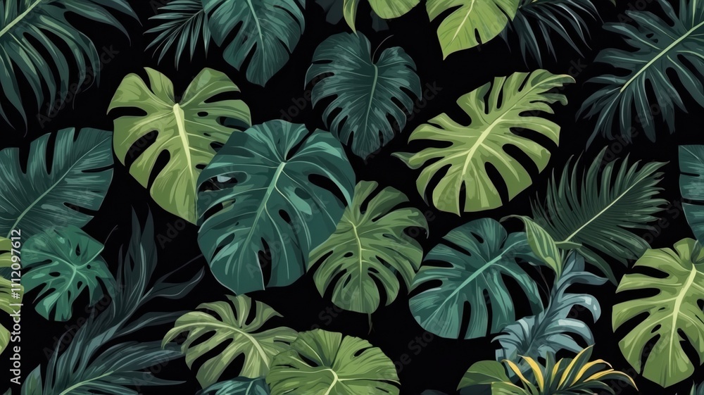pattern with green and black pattern with green and black