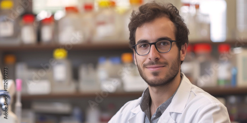 scientists working in the laboratory Generative AI