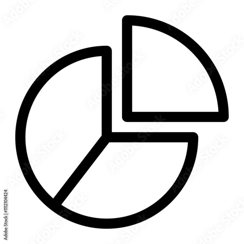 Business chart pie icon