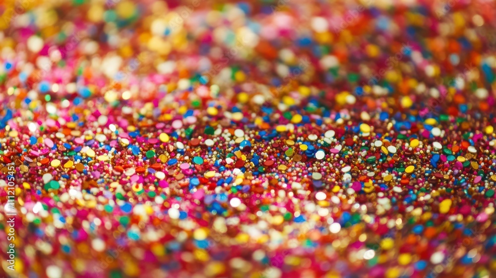 Multi-colored sprinkles Multi-colored sprinkles