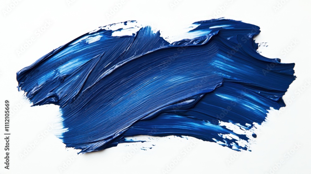 Brushstroke of Azure: A vivid, textured brushstroke of rich azure paint, capturing the essence of artistic expression and vibrant creativity. Brushstroke of Azure: A vivid, textured brushstroke of rich azure paint, capturing the essence of artistic expression and vibrant creativity.