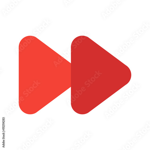 fast forward flat icon