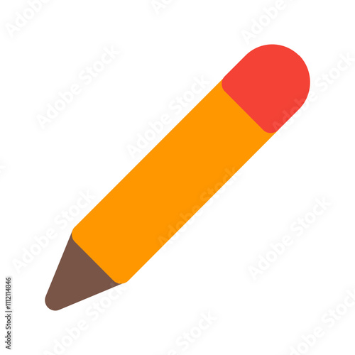 pencil flat icon