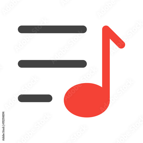 playlist flat icon