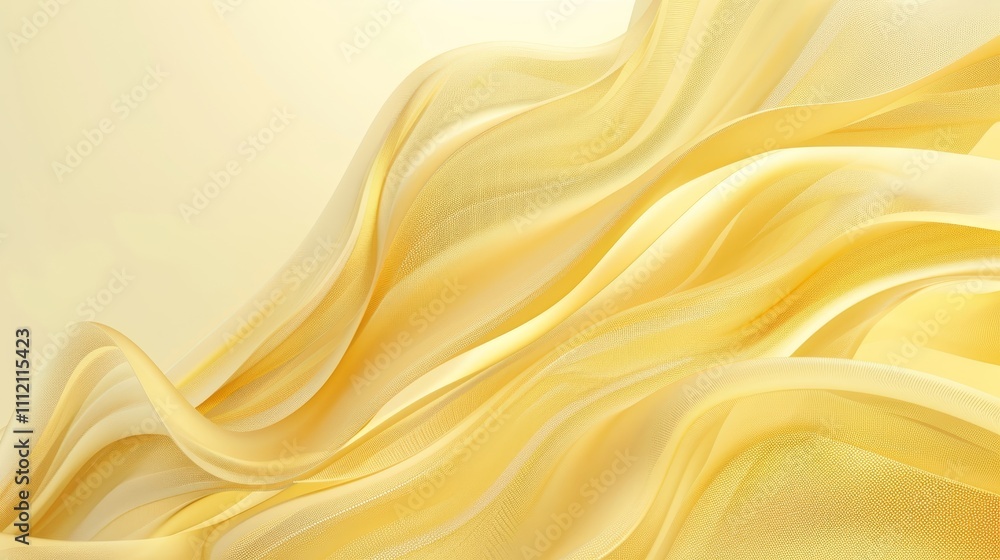 Flowing golden waves create a luxurious backdrop with modern style, perfect for banners, posters, websites, or presentations Flowing golden waves create a luxurious backdrop with modern style, perfect for banners, posters, websites, or presentations