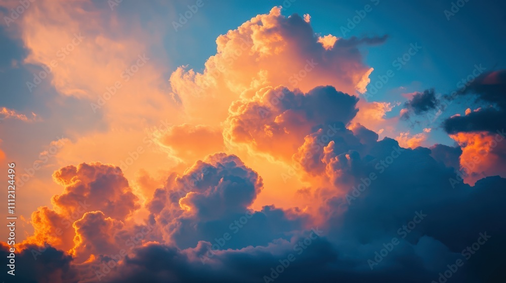 Orange Clouds at Sunset Orange Clouds at Sunset