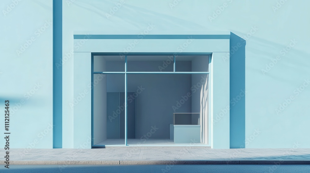 Perspective View Storefront Mockup Perspective View Storefront Mockup
