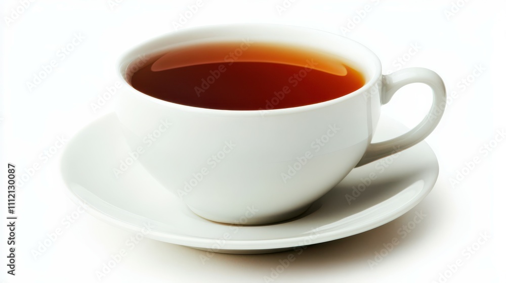 Cup of tea isolated on white background Cup of tea isolated on white background