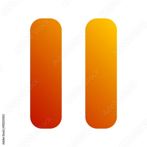pause gradient icon