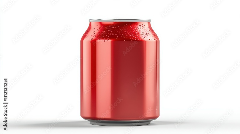 Soda blank can isolated on white background Soda blank can isolated on white background